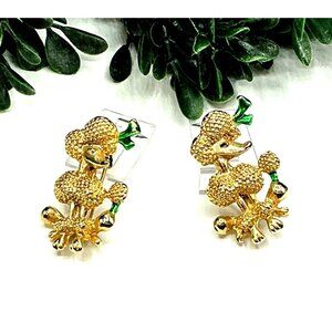 Vintage Gold-Tone Scatter Pins Poodle